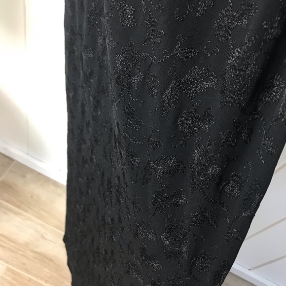 Luke & Luca Black Embroidered Maxi Dress - Picture 2 of 11
